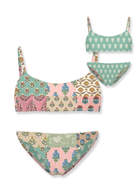 Costume 2 pezzi reversibile SAINT BARTH | JAI0004 JAIDEN DOUBLE04714H JONDAL PATCH FLOW 3161